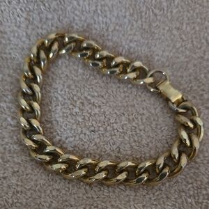 Gold Chunky Link Bracelet
